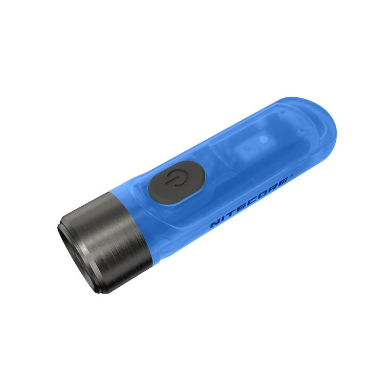 Nitecore Tiki GITD Blue Keychain Flashlight