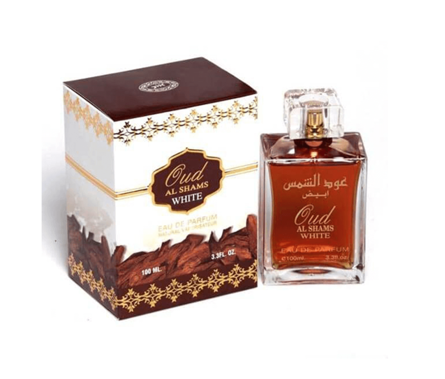 Fragrance World Oud Al Shams White Eau De Parfum For Men 100ml | Men's Perfume Fragrance World Oud Al Shams White Eau De Parfum For Men 100ml | Men's Perfume