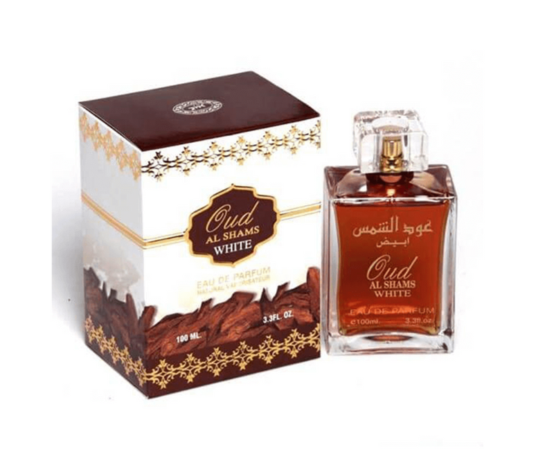 Fragrance World Oud Al Shams White Eau De Parfum For Men 100ml