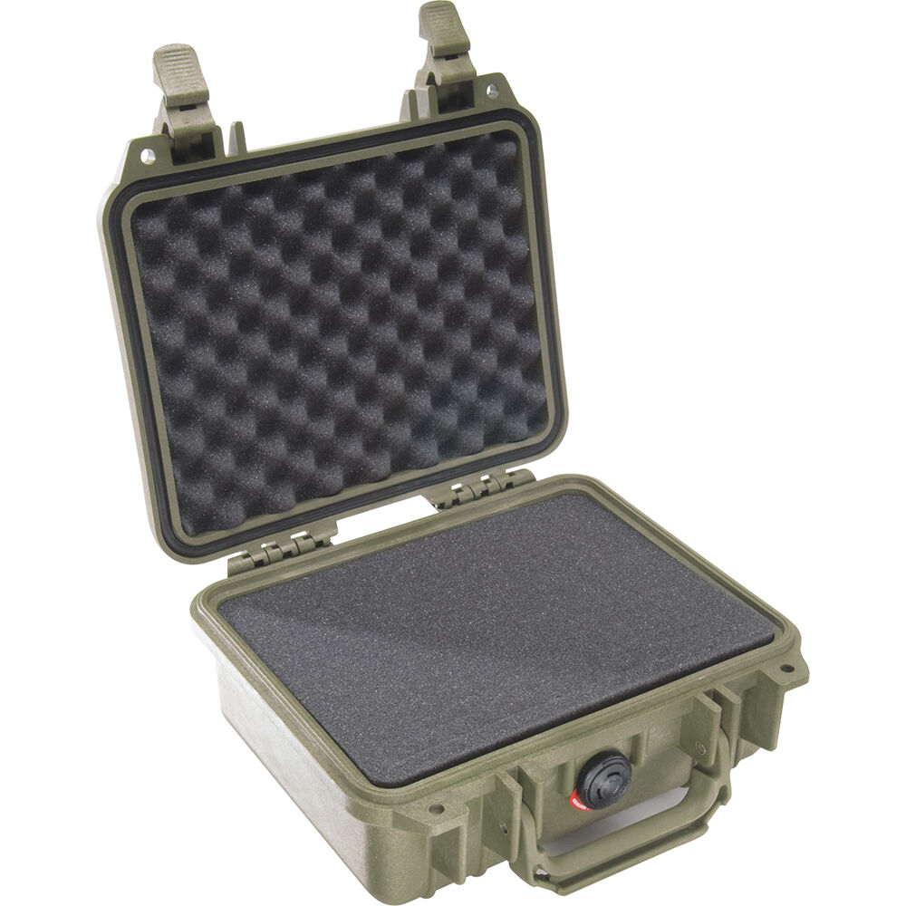Pelican 1200 Case with Foam (Olive Drab Green) 1200-000-130 Pelican 1200 Case with Foam (Olive Drab Green) 1200-000-130
