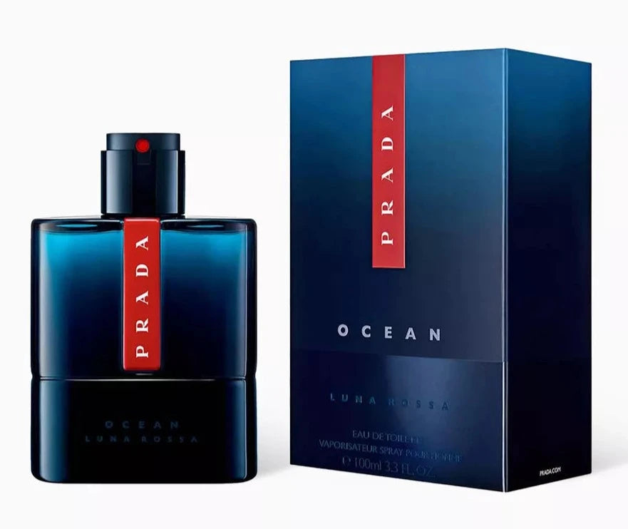 Prada Luna Rossa Ocean Eau De Toilette for Men 100ml | Men's Perfume Prada Luna Rossa Ocean Eau De Toilette for Men 100ml | Men's Perfume
