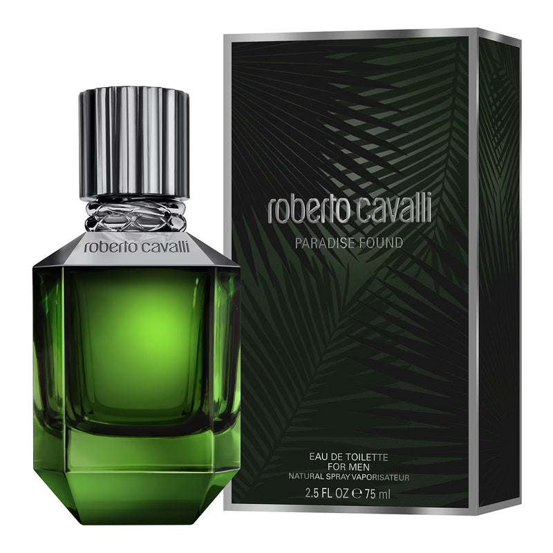 Roberto Cavalli Paradise Found Eau De Toilette for Men 75ml