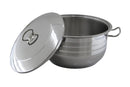 Gitco Royal Stainless Steel Deep Pot With Lid