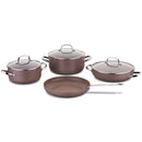 Korkmaz Browni 7 Pcs Cookware Set A2900