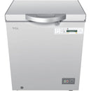 TCL Chest Freezer, 188L Chest Freezer, Mechanical Control, Silver F188CFSL