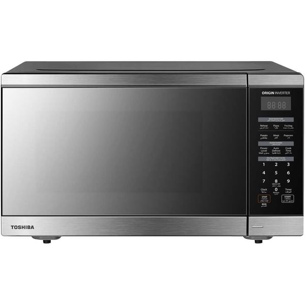 Toshiba Microwave Oven, 45L Capacity, 1000W, Origin Inverter Technology, Smart Sensor Cook, Stainless Steel Finish ML3-EM45PFI(MB)