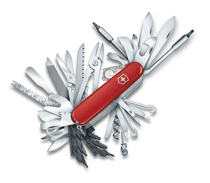 Victorinox Swiss Champ Multitool with 73 Functions XXL, 91mm, Red 1.6795.XXL | Multifunction Tools & Knives Victorinox Swiss Champ Multitool with 73 Functions XXL, 91mm, Red 1.6795.XXL | Multifunction Tools & Knives