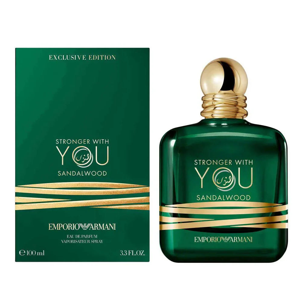 Emporio Armani Stronger With You Sandalwood Eau De Parfum For Unisex 100ml | Unisex Perfumes Emporio Armani Stronger With You Sandalwood Eau De Parfum For Unisex 100ml | Unisex Perfumes