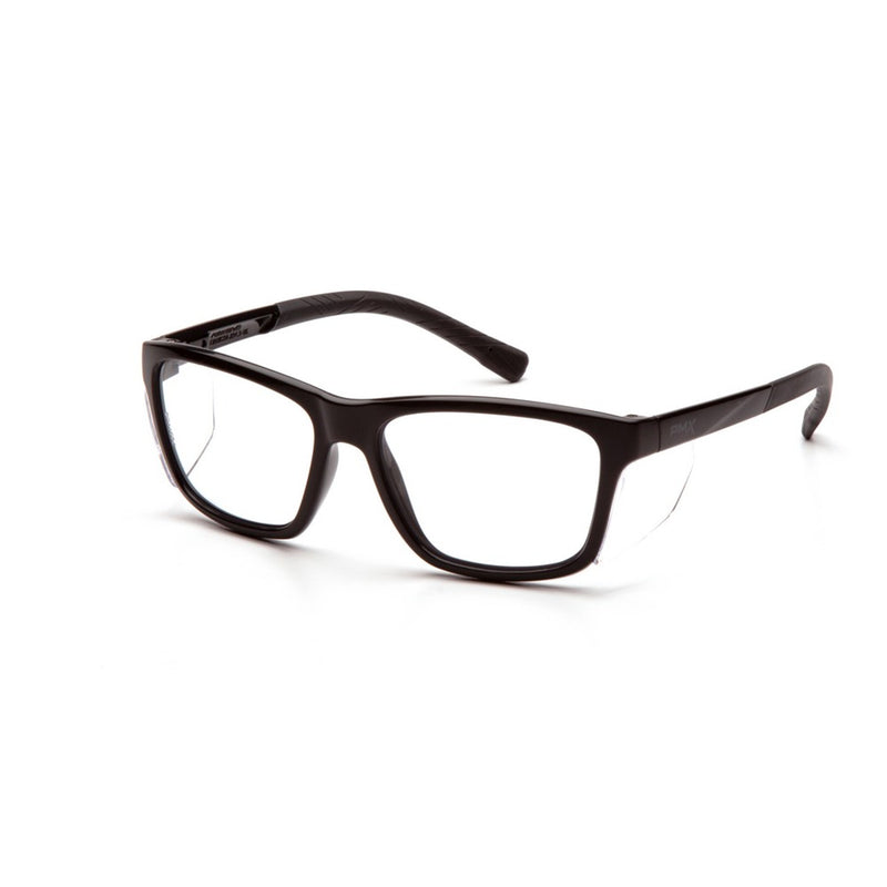 Pyramex Safety Clear Lens with Black Frame  PYSB10710DT