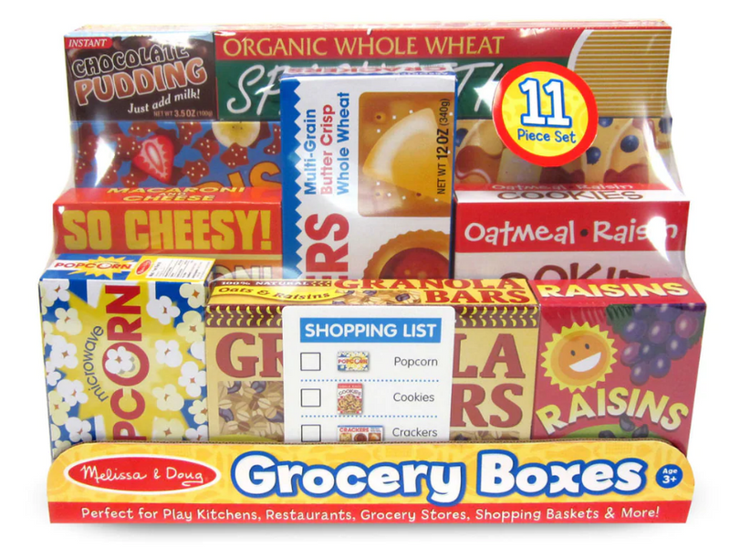 Melissa & Doug Let's Play House! Grocery Shelf Boxes 46005501