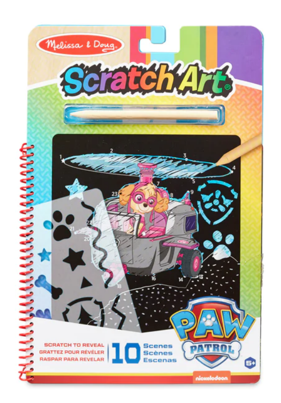 Melissa & Doug PAW Patrol Scratch Art Pad | Activity Books Melissa & Doug PAW Patrol Scratch Art Pad | Activity Books
