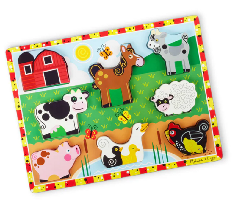 Melissa & Doug Farm Chunky Puzzle 46003723