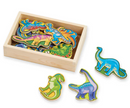 Melissa & Doug Wooden Dinosaur Magnets 46000476