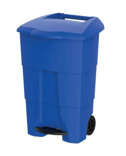 Cosmoplast Pedal Bin With Wheel