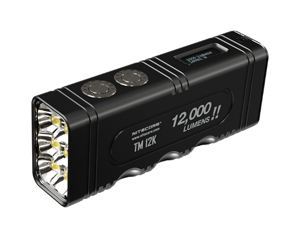 Nitecore 12,000 Lumen Rechargeable Flashlight TM12K | Camping Nitecore 12,000 Lumen Rechargeable Flashlight TM12K | Camping