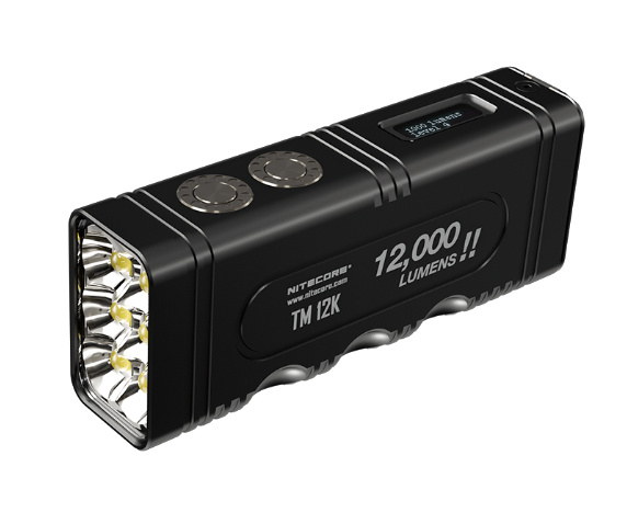 Nitecore 12,000 Lumen Rechargeable Flashlight TM12K