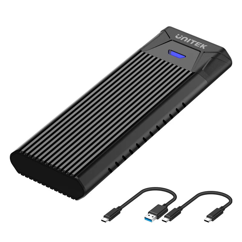 Unitek USB3.1 Gen2 To M.2 SSD Tool-Free (PCIe/NVMe) Enclosure S1203ABK | Computer Accessories Unitek USB3.1 Gen2 To M.2 SSD Tool-Free (PCIe/NVMe) Enclosure S1203ABK | Computer Accessories
