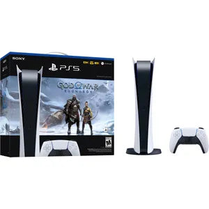 Sony PS5 Digital God of War Bundle CFI-1216B01Y+PPSA-08332/BSW/VCH/MEA+PS4/5-PLUG-UK/G BLK/NP