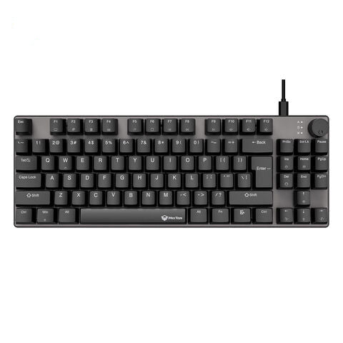 Meetion MK008Pro RGB Mini Wired Mechanical Keyboard 80% Red Switch 87 Key MT-MK008Pro