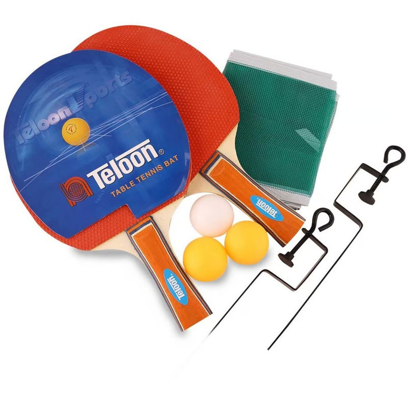 Teloon Table Tennis Bat Set With Net 6377