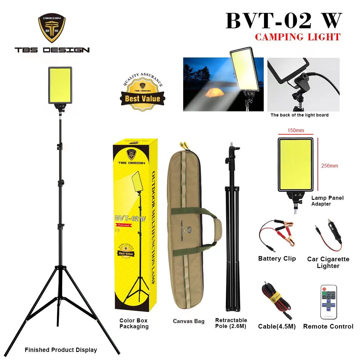 Toby's Outdoor Multifunction Lamp BVT 02W | Camping Toby's Outdoor Multifunction Lamp BVT 02W | Camping