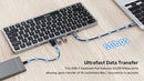 Unitek 9-in-1 USB-C Hub with Keyboard (3*USB3.0 + HDMI 2.0 + SD/Micro SD + Audio + Type C PD 100W) D1092A
