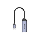 Unitek USB-C to DP (4K@60Hz) Adapter Cable, with Briad, Grey & Black V1415A