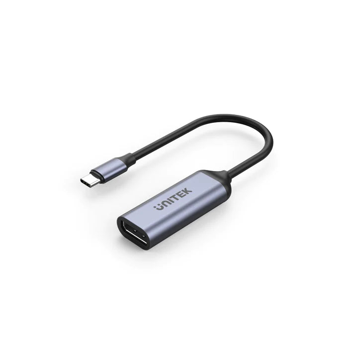 Unitek USB-C to DP (4K@60Hz) Adapter Cable, with Briad, Grey & Black V1415A