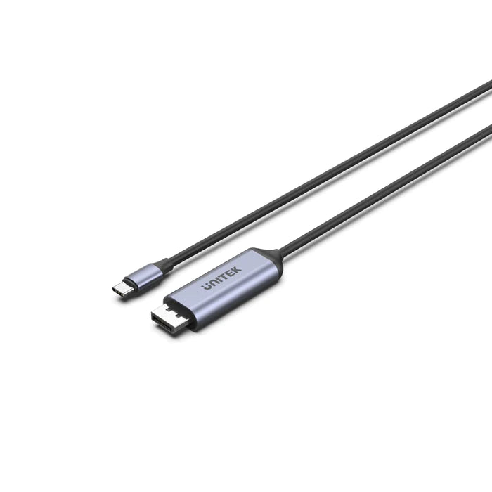 Unitek 1.8M, USB-C To DP1.4 8K 60Hz Adapter Cable, Space Grey V1423C