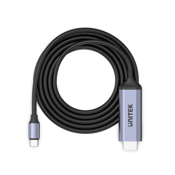 Unitek 1.8M, USB-C To HDMI2.1 8K 60Hz Adapter Cable, Space Grey V1423B