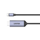 Unitek 1.8M, USB-C To HDMI2.1 8K 60Hz Adapter Cable, Space Grey V1423B
