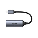 Unitek USB-C to VGA(1080P@60Hz) Adapter Cable, with Briad, Grey & Black V1413A