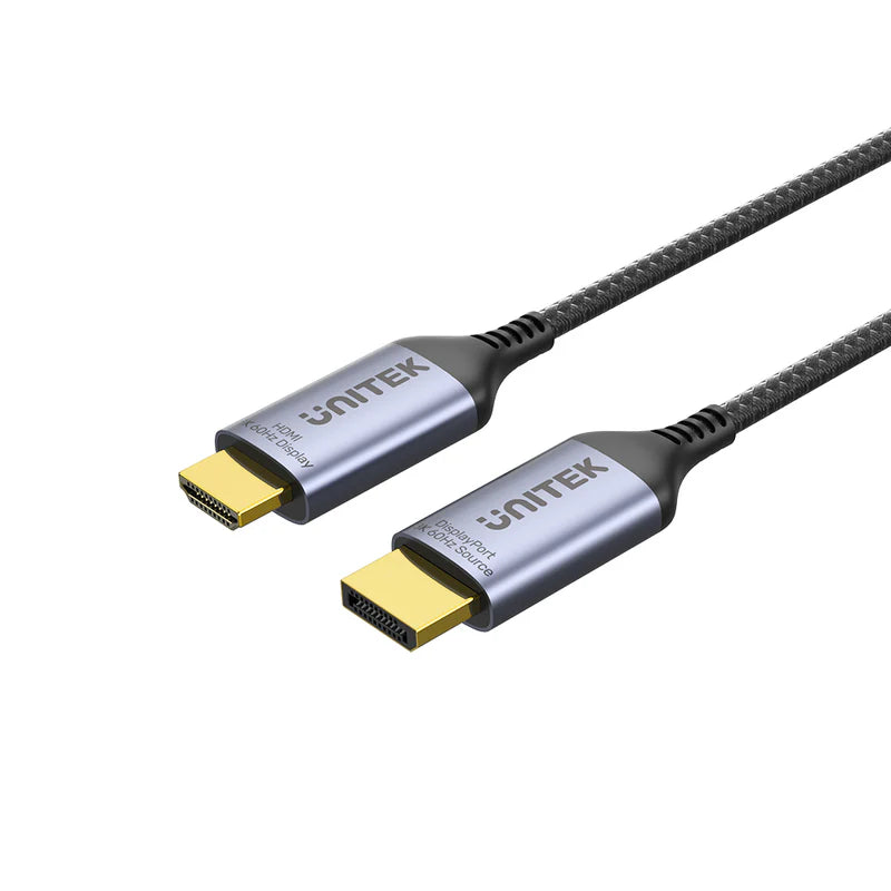 Unitek 1.8M, 8K 60Hz DisplayPort to HDMI Male Adapter Cable V1610A01 | CABLES & ADAPTERS Unitek 1.8M, 8K 60Hz DisplayPort to HDMI Male Adapter Cable V1610A01 | CABLES & ADAPTERS