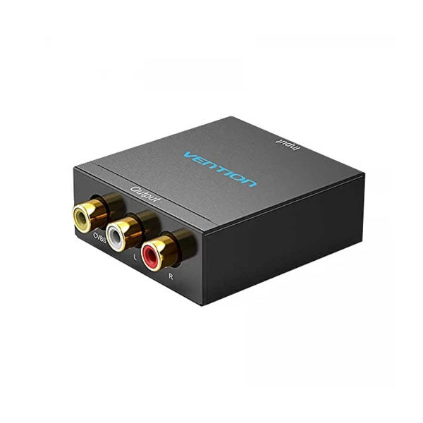 Vention HDMI to RCA Converter Black Metal Type AEEB0 | Computer Accessories