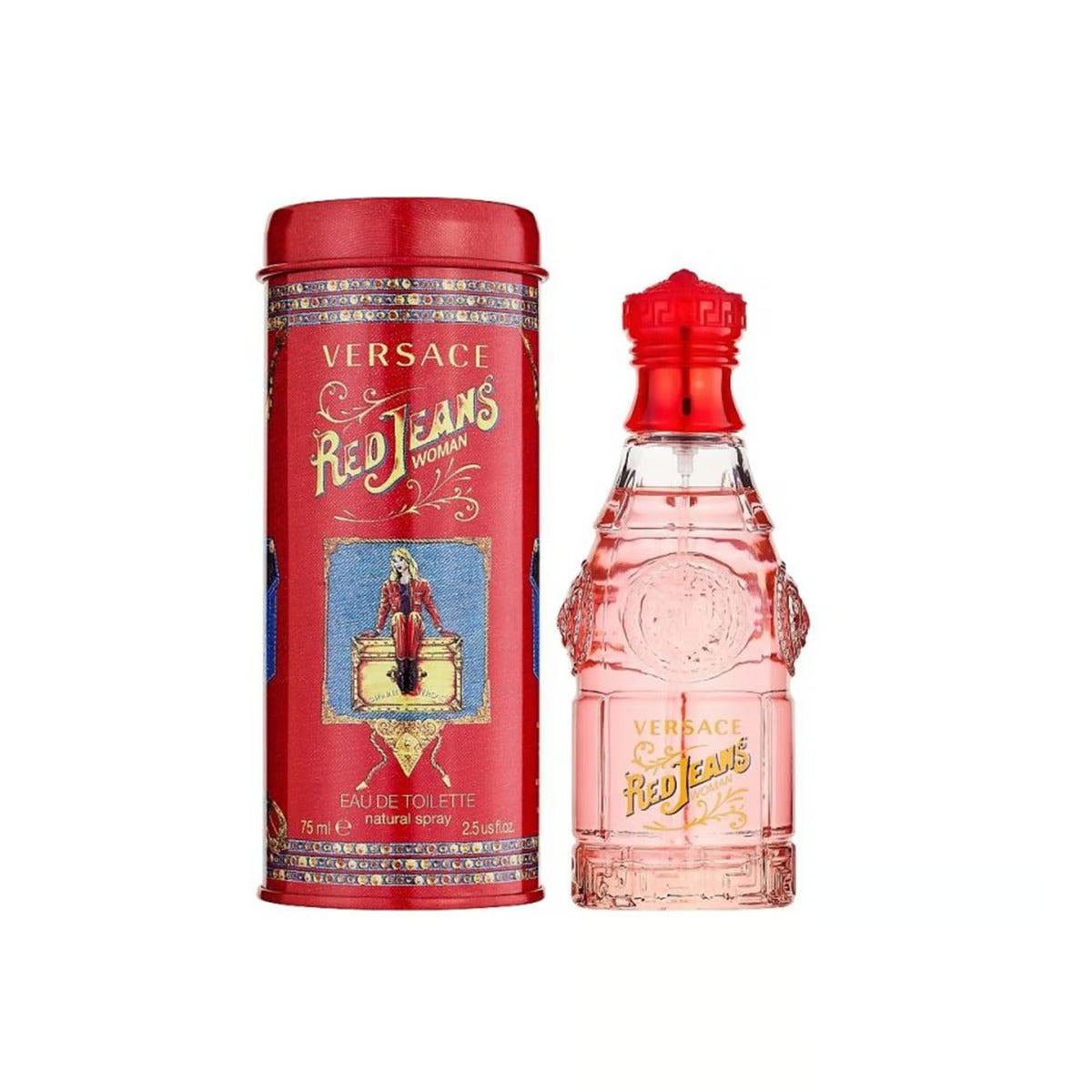 Versace Red Jeans Eau de Toilette for Women 75ml | Women's Perfume Versace Red Jeans Eau de Toilette for Women 75ml | Women's Perfume