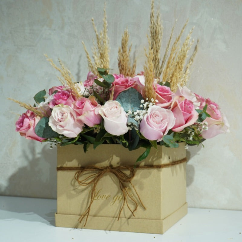 Lovely Roses Flower Box