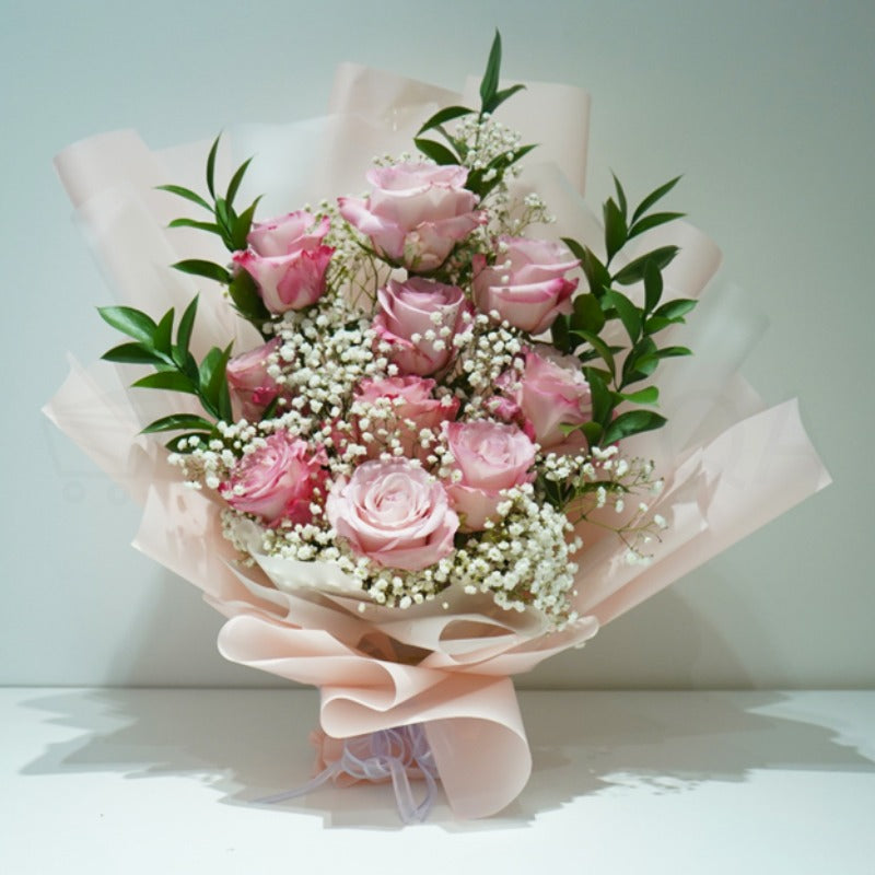 Pink Rose Bouquet