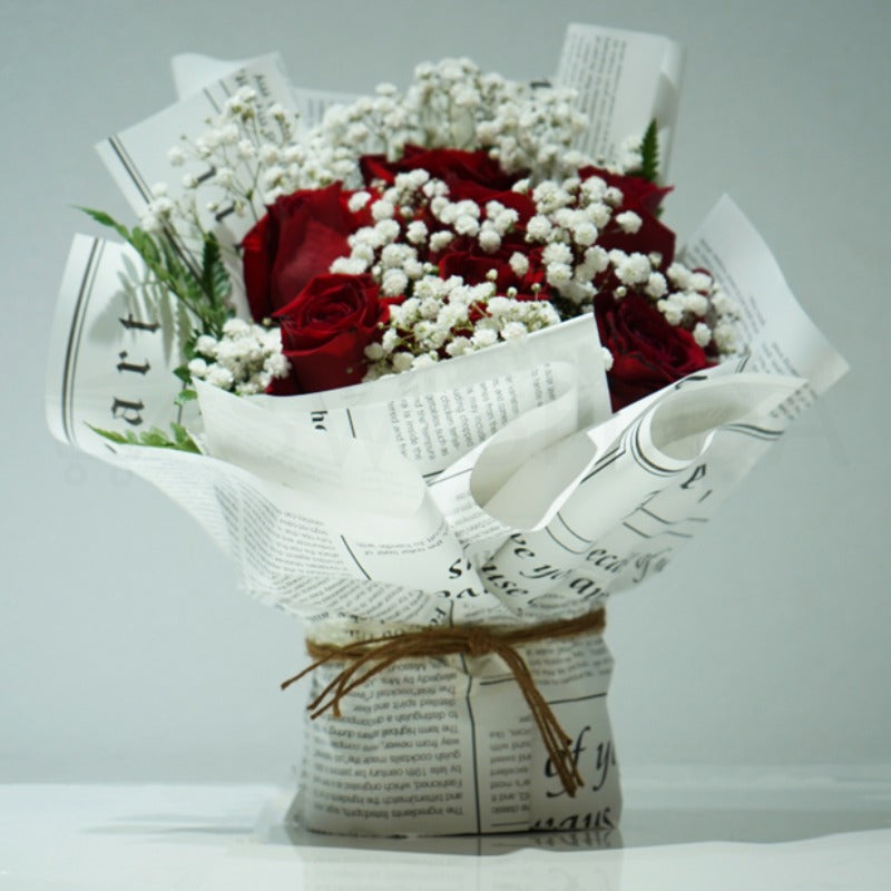 Surprise Red Rose Bouquet