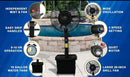 Fengda Water Mist Fan 10 Gallon Tank