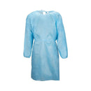 Disposable Isolation Gown Blue- 50 Pieces Carton