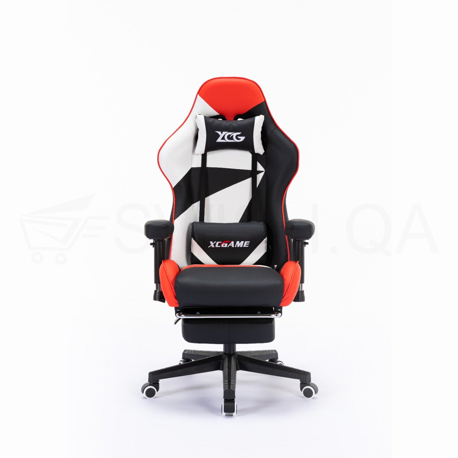 XC Game Gaming Chair With Footrest GFY102T18-GEO | Games XC Game Gaming Chair With Footrest GFY102T18-GEO | Games