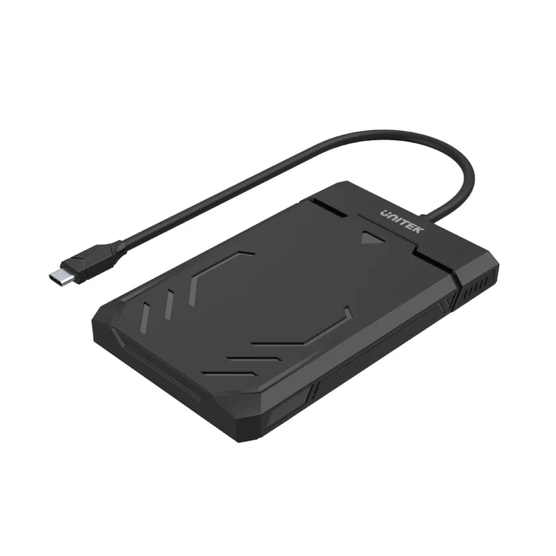 Unitek DiskGuard Raiden 2.5" USB-C to SATA III 2.5” HDD/SSD Hard Disk Enclosure Y-3036A