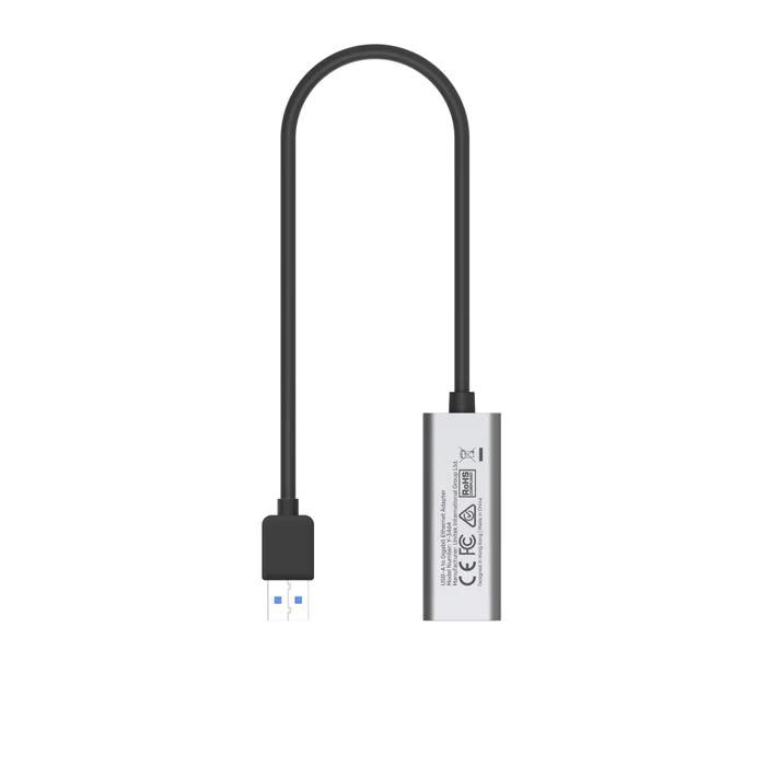 Unitek USB3.0 to Gigabit Ethernet Adapter Space Grey Y-3464
