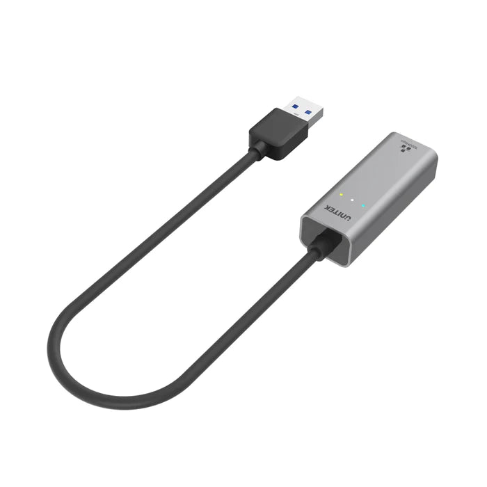 Unitek USB3.0 to Gigabit Ethernet Adapter Space Grey Y-3464 | Computer Accessories Unitek USB3.0 to Gigabit Ethernet Adapter Space Grey Y-3464 | Computer Accessories