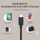 Unitek 1M, USB3.0 Type-C (M) to Type-C (M) Cable Y-C477BK