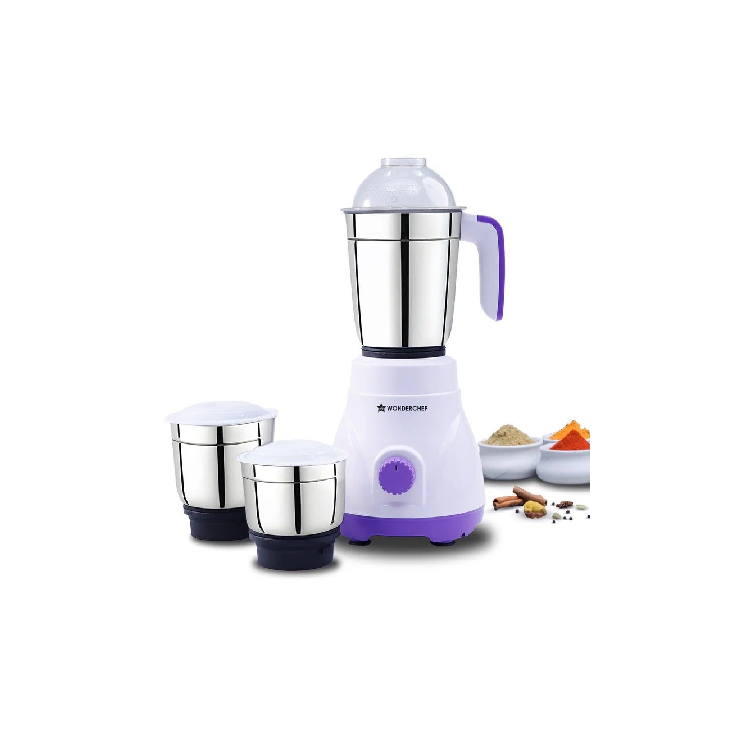 Wonderchef Roma 500W Mixer Grinder 63155124 | Kitchen Appliance