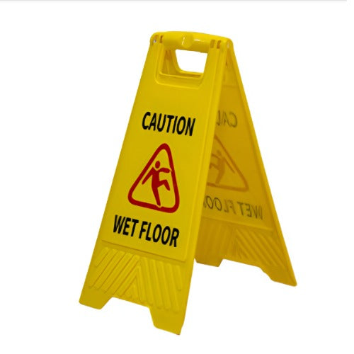 Aacown Plastic Caution Sign Board Wet Floor