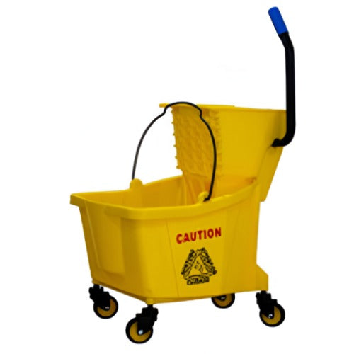 Aacown Mop Bucket With Wringer 24L B-040C-1