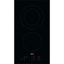 AEG 2 Burner Ceramic Built-in Electric Hob, 30 cm Black HRB32310CB