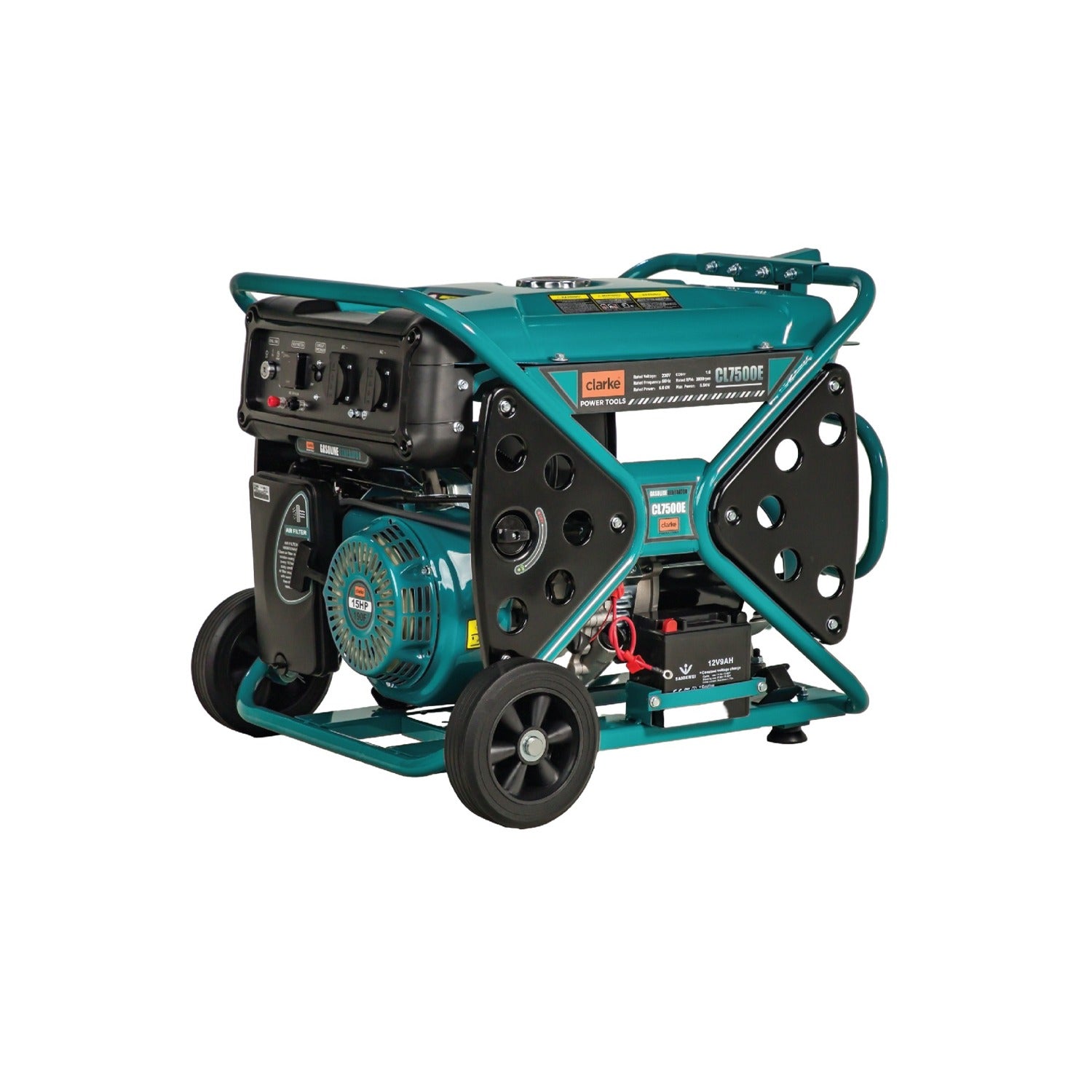 Clarke Gasoline Generator 6.5kw with Electric Start CL7500E | Generator Clarke Gasoline Generator 6.5kw with Electric Start CL7500E | Generator